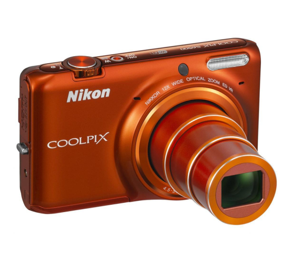 Nikon S6500 pomarańczowy - 1450175 - zdjęcie 2